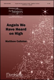 Angels We Have Heard on High SATB choral sheet music cover Thumbnail